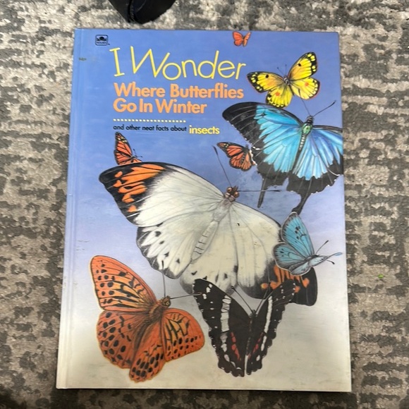I Wonder Where Butterflies Go In Winter Book - Picture 1 of 1